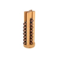 Βάση για κάψουλες ESPRESSO Bamboo Essentials 36 θέσεων περιστρεφόμενη  Βάση για κάψουλες ESPRESSO Bamboo Essentials 36 θέσεων περιστρεφόμενη