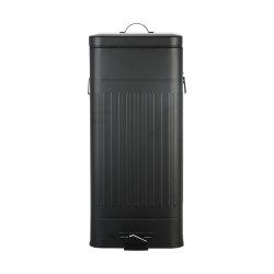 Κάδος απορριμάτων soft close Antigua χωρητικότητας 30lt σε ματ μαύρο χρώμα