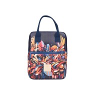 Τσάντα φαγητού Save the Aegean ισοθερμική χωρητικότητας 7lt της σειράς Vibrant Vortex