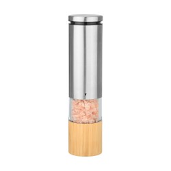 Κεραμικός μύλος για αλάτι/πιπέρι Bamboo Essentials ηλεκτρικός