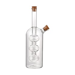 Μπουκάλι για λάδι και ξύδι γυάλινο χωρητικότητας 350ml 2 σε 1