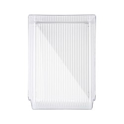 Κουτί οργάνωσης ψυγείου πλαστικό διάφανο διαστάσεων 23x35cm για μπουκάλια