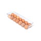 Κουτί οργάνωσης ψυγείου πλαστικό διαστάσεων 11x37cm για αυγά