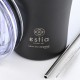 Θερμός Coffee Mug Save the Aegean χωρητικότητας 500ml της σειράς Midnight Black