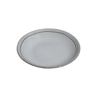 Πιάτο βαθύ Deline Stoneware διαμέτρου 23cm σε χρώμα Dove