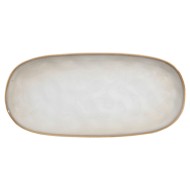 Πιατέλα οβάλ Vignette Stoneware διαμέτρου 31cm σε χρώμα Ivory