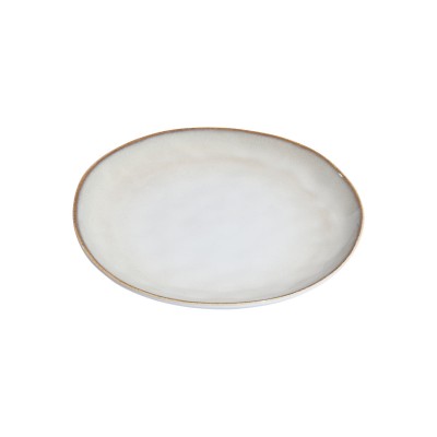 Πιάτο ρηχό Vignette Stoneware διαμέτρου 21cm σε χρώμα Ivory