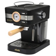 Μηχανή ΗΧΑΝΗ Espresso Oak ισχύος 950w 15 bar χωρητικότητας 1.2lt σε μαύρο χρώμα Μηχανή ΗΧΑΝΗ Espresso Oak ισχύος 950w 15 bar χωρητικότητας 1.2lt σε μαύρο χρώμα
