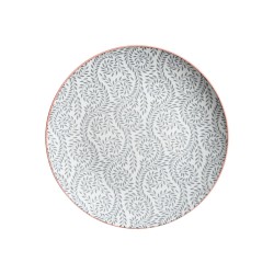 Πιάτο ρηχό Vines πορσελάνινο διαμέτρου 19cm