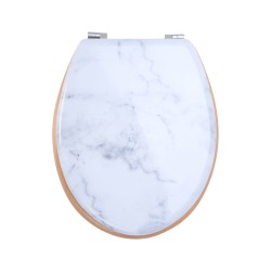 Καπάκι τουαλέτας Marble με μεντεσέδες από κράμα ψευδαργύρου