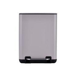 Χαρτοδοχείο μπάνιου Cubic Soft close χωρητικότητας 6lt σε χρώμα Taupe Χαρτοδοχείο μπάνιου Cubic Soft close χωρητικότητας 6lt σε χρώμα Taupe