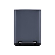 Χαρτοδοχείο μπ΄άνιου Cubic Soft close χωρητικότητας 6lt σε χρώμα γκρι Χαρτοδοχείο μπ΄άνιου Cubic Soft close χωρητικότητας 6lt σε χρώμα γκρι