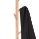 Καλόγερος ρούχων με 8 θέσεις ξύλινος διαστάσεων 42x42x175cm