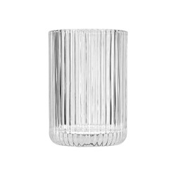 Ποτηράκια μπάνιου Allure γυάλινο διάφανο διαστάσεων 7,5x7,5x10,6cm