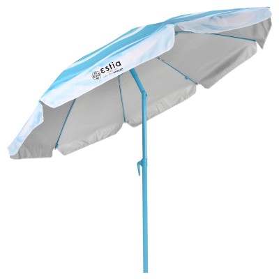 Ομπρέλα θαλάσσης Tranquil Tides με προστασία UPF 50+ μεταλλική 2m