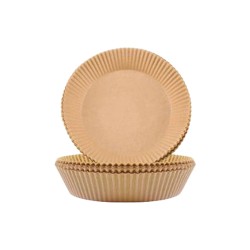 Αντικολλητικό χαρτί ψησίματος για φριτέζα αέρος σετ 100 τμχ στρόγγυλο 23cm