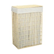 Καλάθι απλύτων Nest διαστάσεων 37x22x55cm 2 θέσεων σε χρώμα μπεζ Καλάθι απλύτων Nest διαστάσεων 37x22x55cm 2 θέσεων σε χρώμα μπεζ