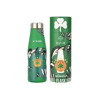 Θερμός Travel Flask Panathinaikos BC Edition WE THE GREENS χωρητικότητας 500ml