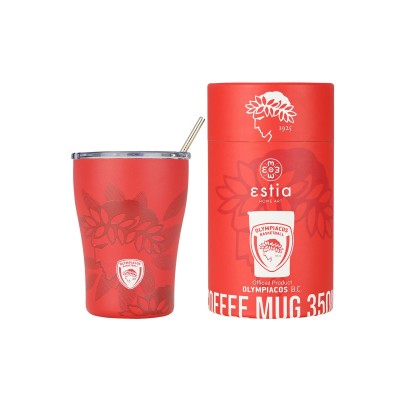 Θερμός Coffee Mug Olympiacos BC EDITION χωρητικότητας 350ml