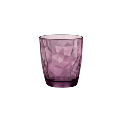Ποτήρι νερού χωρητικότητα 30cl της σειράς Rock Purple Diamond