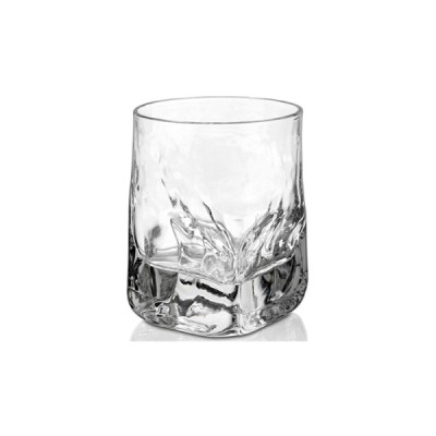 Ποτήρι γυάλινο χαμηλό Frosty με καινοτόμο και κομψό στυλ χωρητικότητας 25cl με διάμετρο 7.5cm