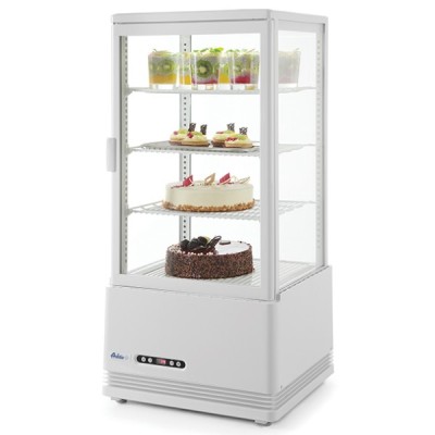 Ψυγείο-Βιτρίνα πάγκου με 3 ράφια χωρητικότητας 78L ισχύς 230V διαστάσεων 45.2x40.6x96.6h cm Hendi