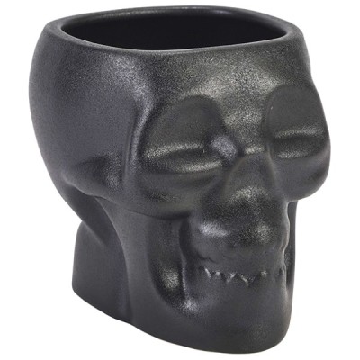 Κούπα Tiki με όψη skull χωρητικότητας 80cl σε μαύρο χρώμα