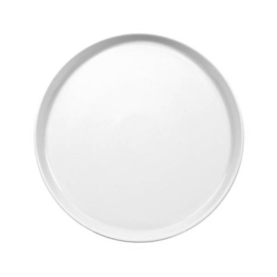 Πιάτο ρηχό από λευκή πορσελάνη διαμέτρου Ø25cm της σειράς Bilbao Gural