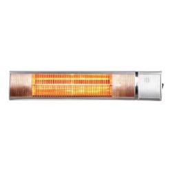 Επιτοίχια θερμάστρα χαλαζία Golden Tube 2000W 230V 50Hz με τηλεκοντρόλ για χώρους έως 15m² IP65