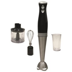 Ραβδομπλέντερ χειρός 350W με δοχεία διακόπτη λειτουργίας On/Off και λειτουργία Turbo