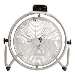 Ανεμιστήρας δαπέδου μεταλλικός Φ45 90W 220V 1300RPM με χειριστήριο και χρονοδιακόπτη 7.5h