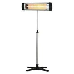 Θερμαντικό χαλαζία επιδαπέδιο  με ισχύ 2000W με μήκος καλωδίου 1.8m & κάλυψη χώρου έως 20m²