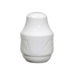 Αλατιέρα πορσελάνινη σε λευκό χρώμα της σειράς Nefeli