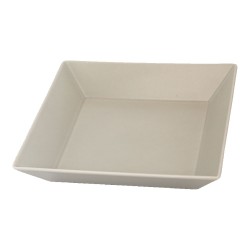 Βαθύ - σπαγγέτι διαστάσεων 21x21cm σε χρώμα μπεζ - ματ της σειράς Tokyo