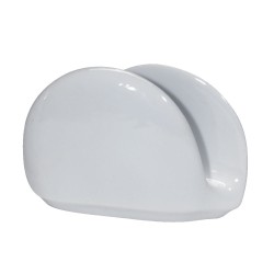 Χαρτοπετσετοθήκη πορσελάνης σε χρώμα λευκό της σειράς Vienna