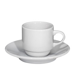 Φλυτζάνι πορσελάνης για espresso Alba χωρίς πιάτο σε χρώμα λευκό