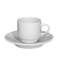 Φλυτζάνι καφέ πορσελάνης της σειράς Alba (χωρίς πιάτο)