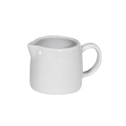 Κρεμιέρα μικρή πορσελάνης σε χρώμα λευκό χωρητικότητας 50ml της σειράς Vienna  Κρεμιέρα μικρή πορσελάνης σε χρώμα λευκό χωρητικότητας 50ml της σειράς Vienna