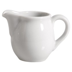 Κρεμιέρα μικρή πορσελάνης σε χρώμα λευκό Κρεμιέρα μικρή πορσελάνης σε χρώμα λευκό