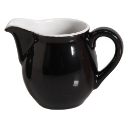 Κρεμιέρα μικρή πορσελάνης σε χρώμα μαύρη Κρεμιέρα μικρή πορσελάνης σε χρώμα μαύρη