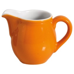 Κρεμιέρα μικρή πορσελάνης σε χρώμα πορτοκαλί Κρεμιέρα μικρή πορσελάνης σε χρώμα πορτοκαλί