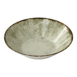 Μπώλ κωνικό ιβουάρ πορσελάνης υψηλής αντοχής διαστάσεων 22x5,7cm