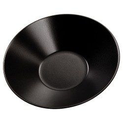 Μπώλ στρόγγυλο διαστάσεων 18cm σε χρώμα μαύρο - ματ της σειράς Elite
