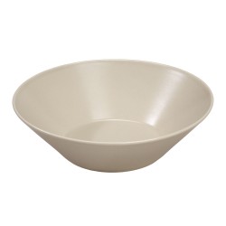 Μπώλ στρόγγυλο διαστάσεων 18cm σε χρώμα μπεζ - ματ της σειράς Elite