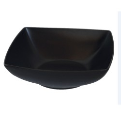 Πιάτο βαθύ - μπώλ London διάμετρος 17cm σε χρώμα μαύρο - ματ