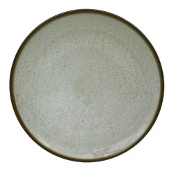 Πιάτο flat πορσελάνης διαμέτρου 20cm της σειράς Nordic Aris