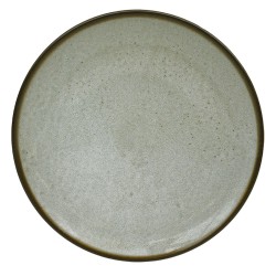 Πιάτο flat πορσελάνης διαμέτρου 27cm της σειράς Nordic Aris