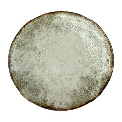 Πιάτο ρηχό ιβουάρ πορσελάνης υψηλής αντοχής διαμέτρου 20cm