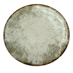 Πιάτο ρηχό ιβουάρ πορσελάνης υψηλής αντοχής διαμέτρου 28cm