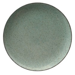 Πιάτο ρηχό Monaco Mint σε χρώμα μέντα διαμέτρου 26cm
